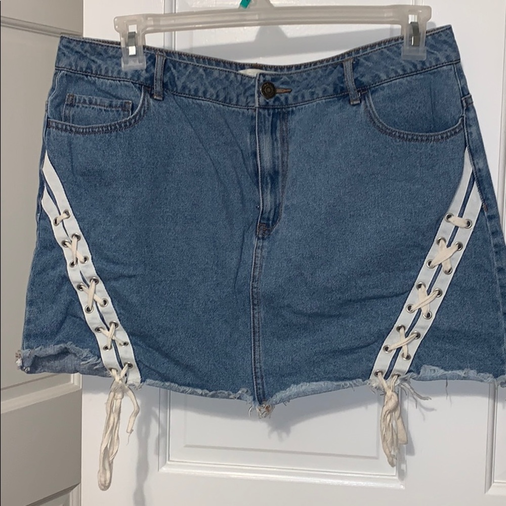 Forever 21 Plus Denim Skirt